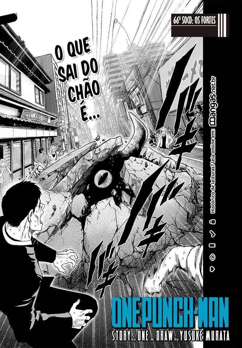 One Punch-Man Capítulo 1 – Um Soco