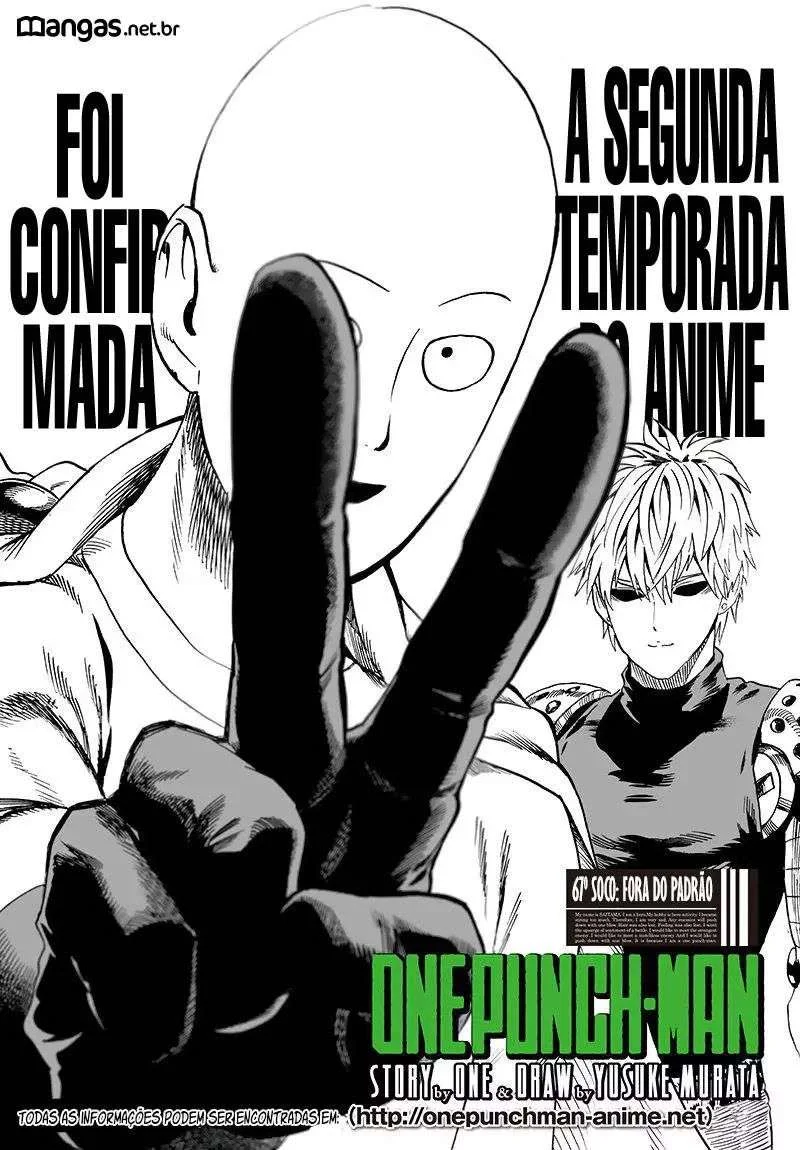 One Punch-Man Capítulo 1 – Um Soco