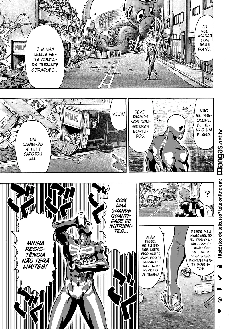 One Punch-Man Capítulo 1 – Um Soco