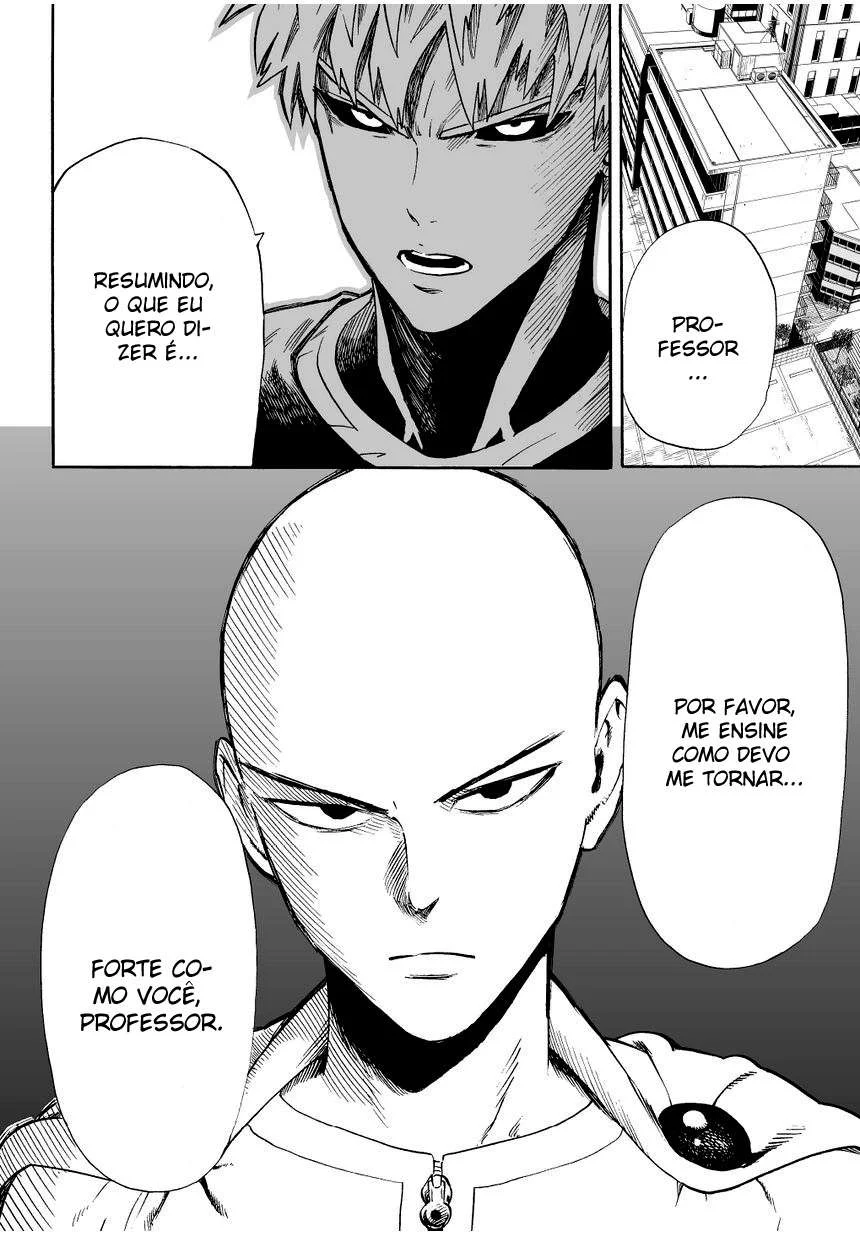 One Punch-Man Capítulo 1 – Um Soco
