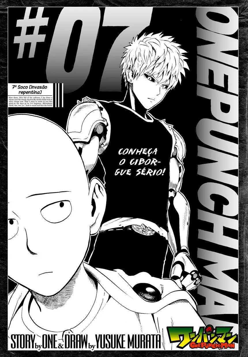 One Punch-Man Capítulo 1 – Um Soco