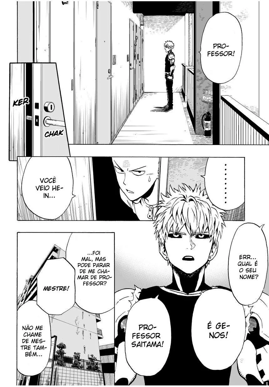 One Punch-Man Capítulo 1 – Um Soco