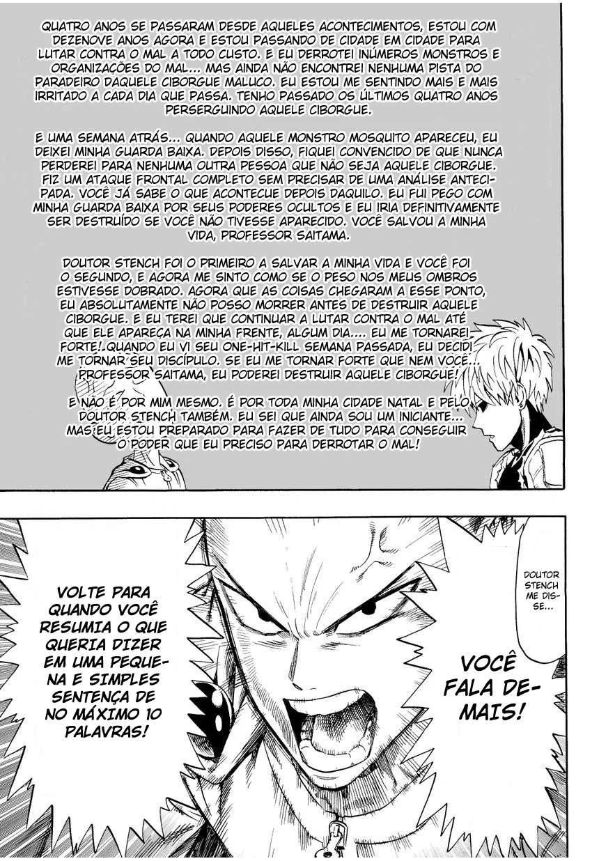One Punch-Man Capítulo 1 – Um Soco
