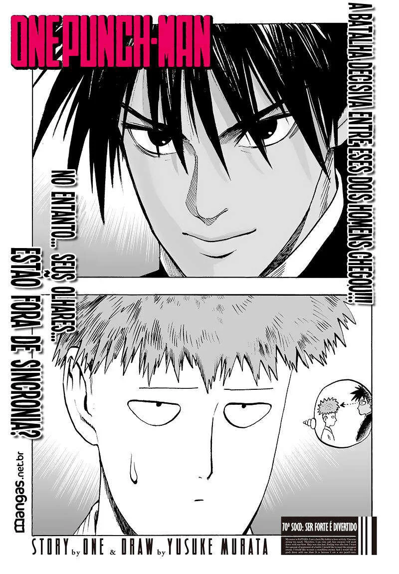 One Punch-Man Capítulo 1 – Um Soco