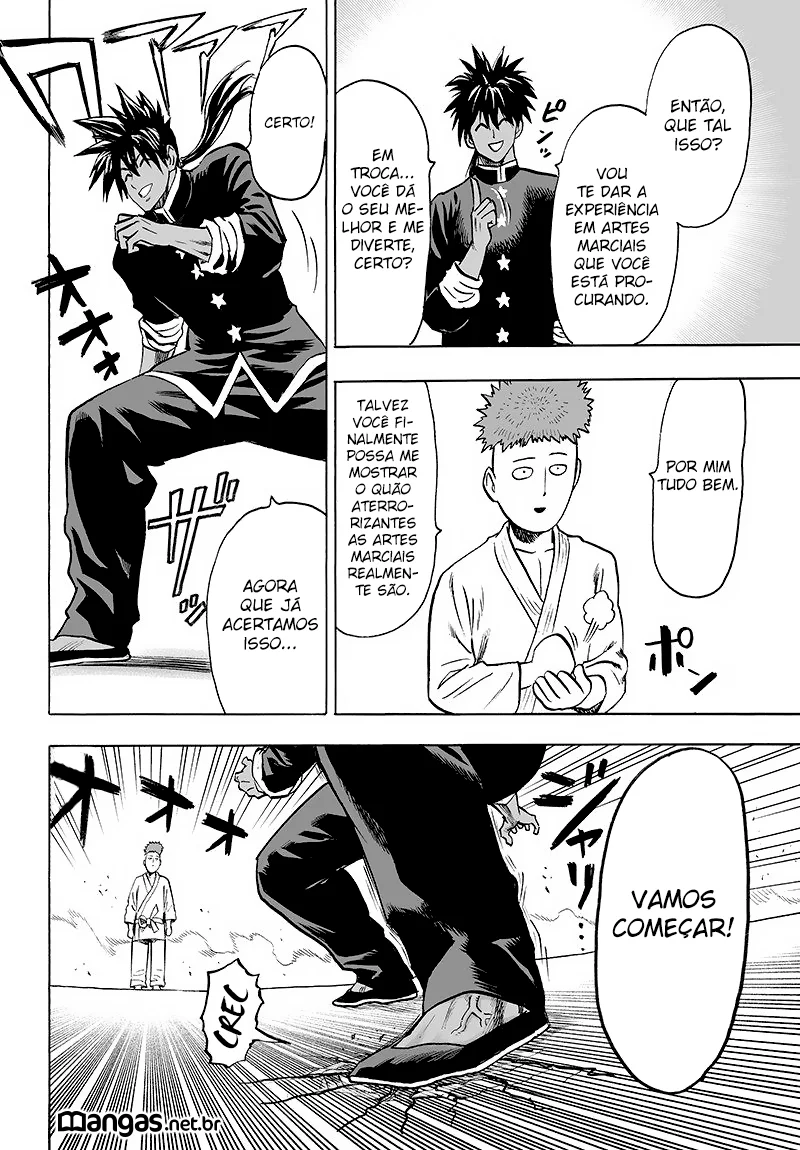 One Punch-Man Capítulo 1 – Um Soco