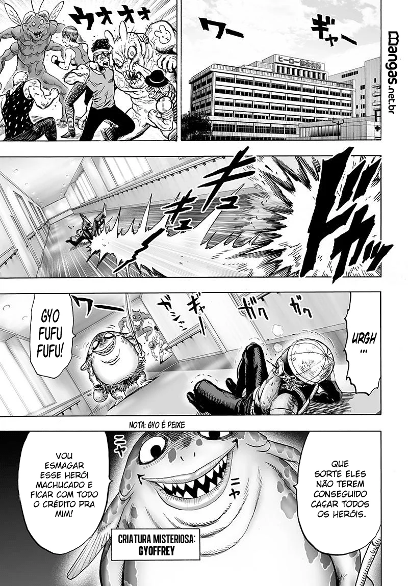 One Punch-Man Capítulo 1 – Um Soco