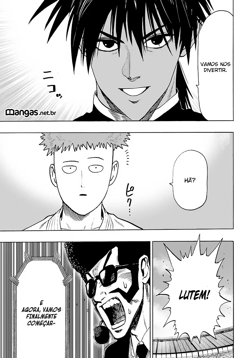 One Punch-Man Capítulo 1 – Um Soco