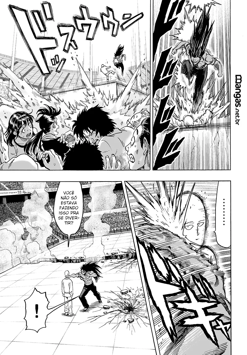 One Punch-Man Capítulo 1 – Um Soco