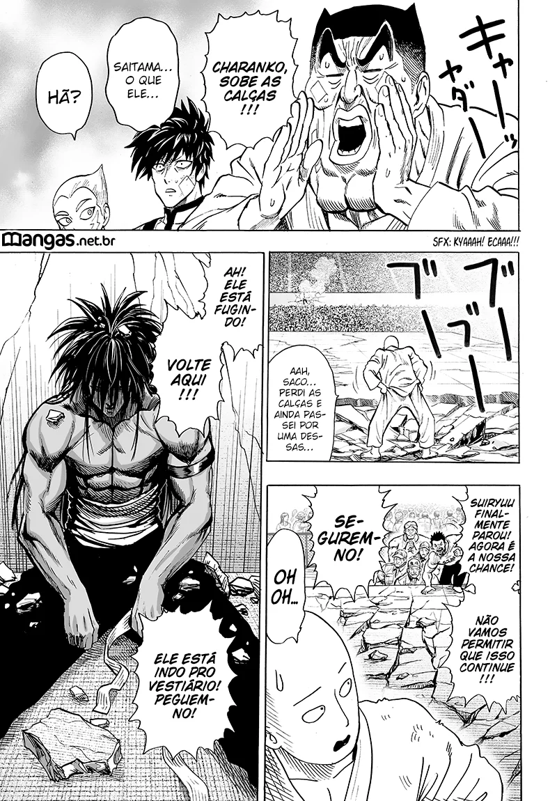 One Punch-Man Capítulo 1 – Um Soco