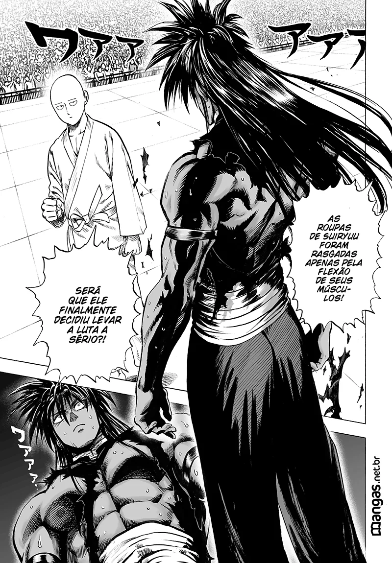 One Punch-Man Capítulo 1 – Um Soco