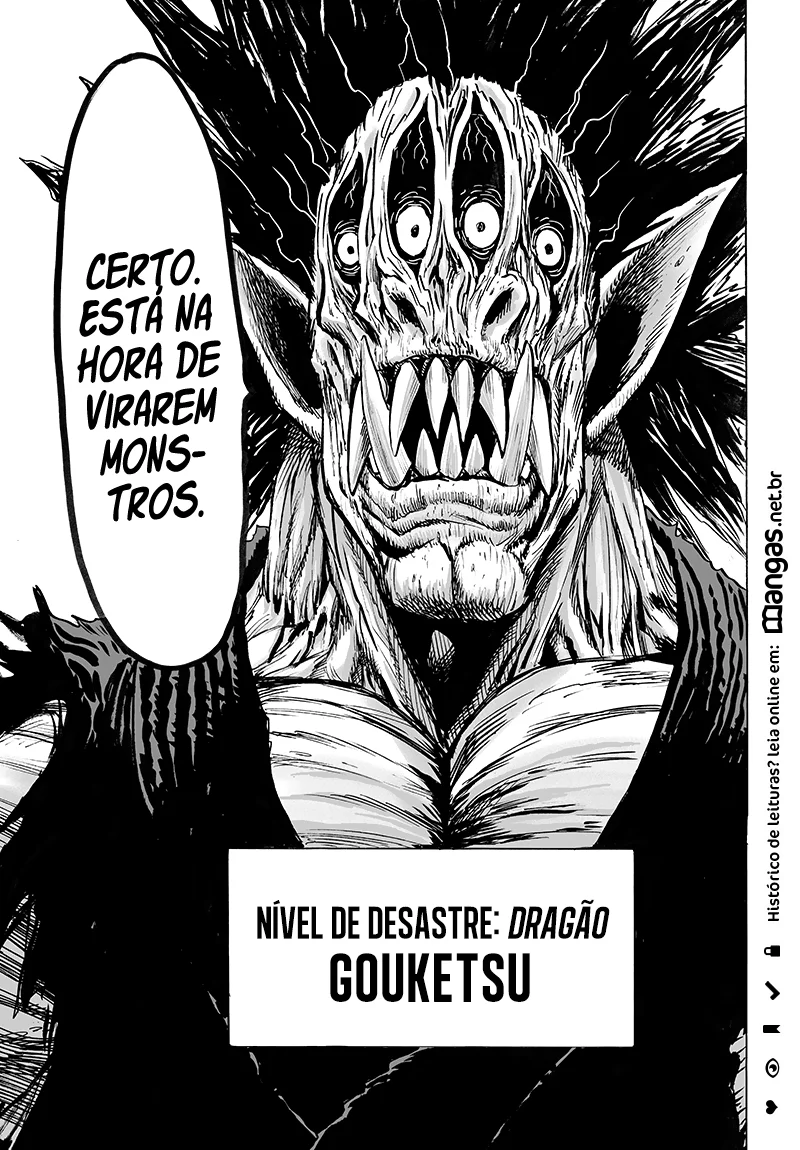 One Punch-Man Capítulo 1 – Um Soco