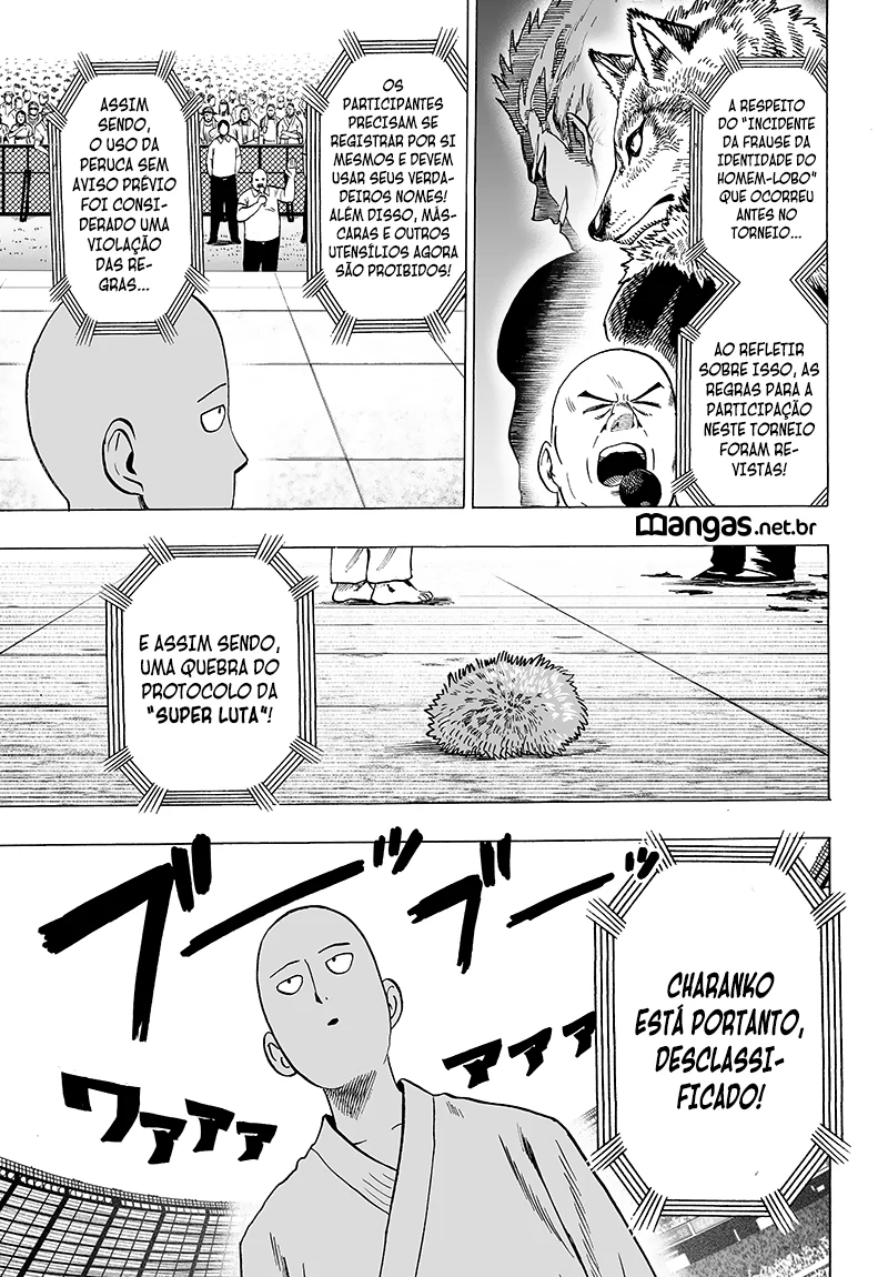 One Punch-Man Capítulo 1 – Um Soco