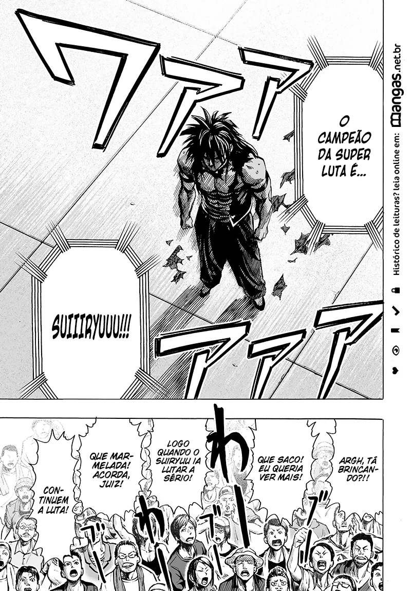 One Punch-Man Capítulo 1 – Um Soco