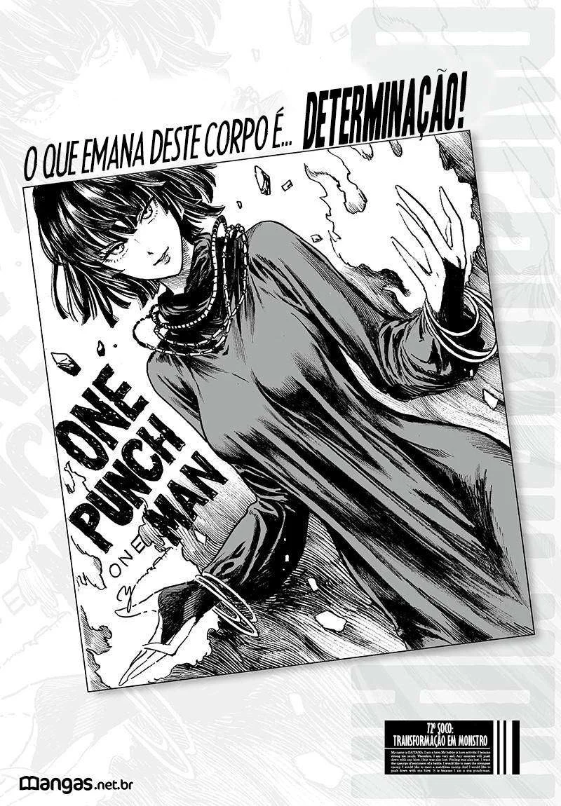 One Punch-Man Capítulo 1 – Um Soco