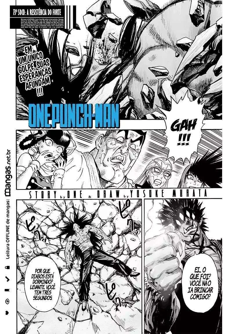 One Punch-Man Capítulo 1 – Um Soco