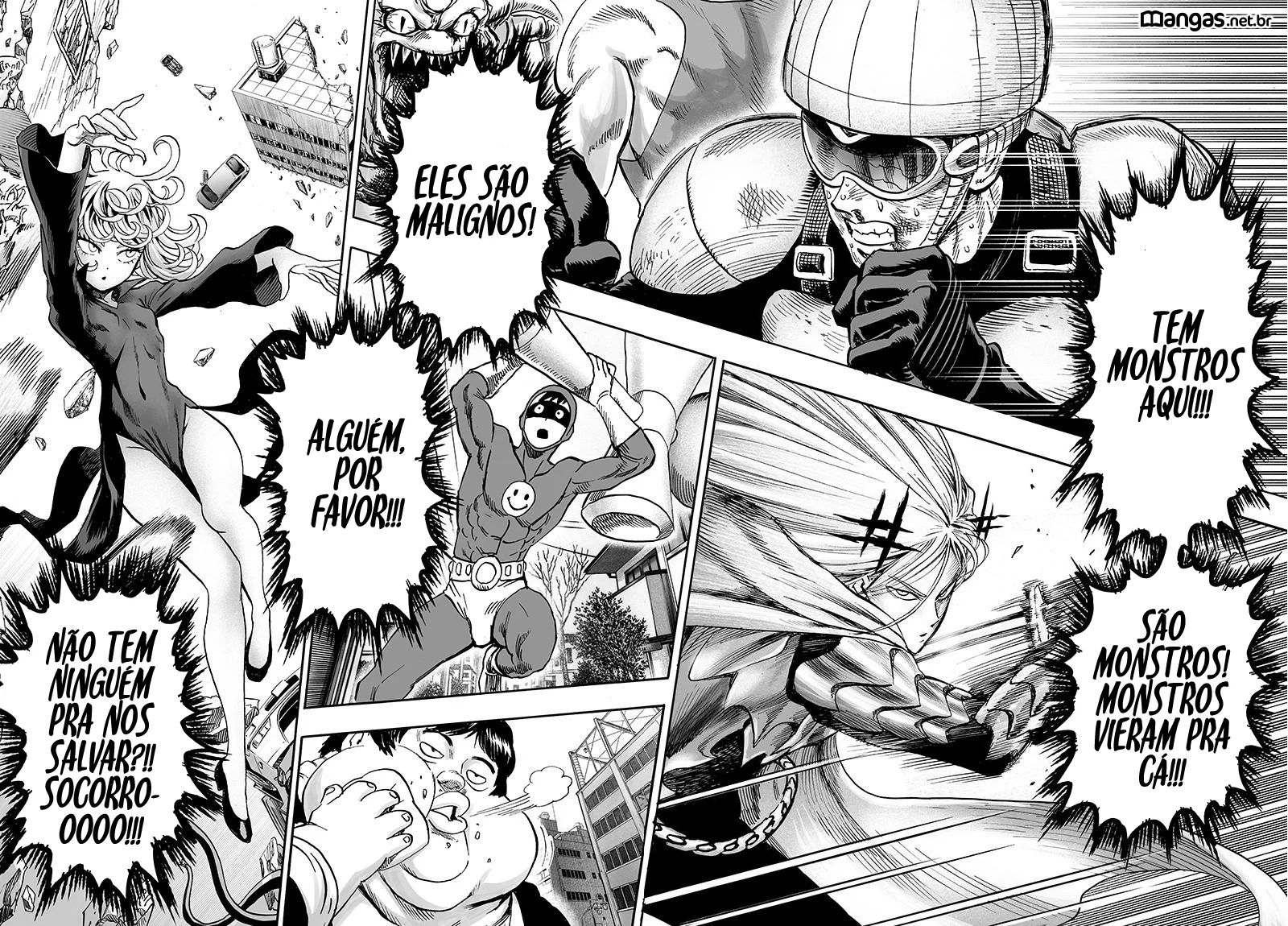 One Punch-Man Capítulo 1 – Um Soco
