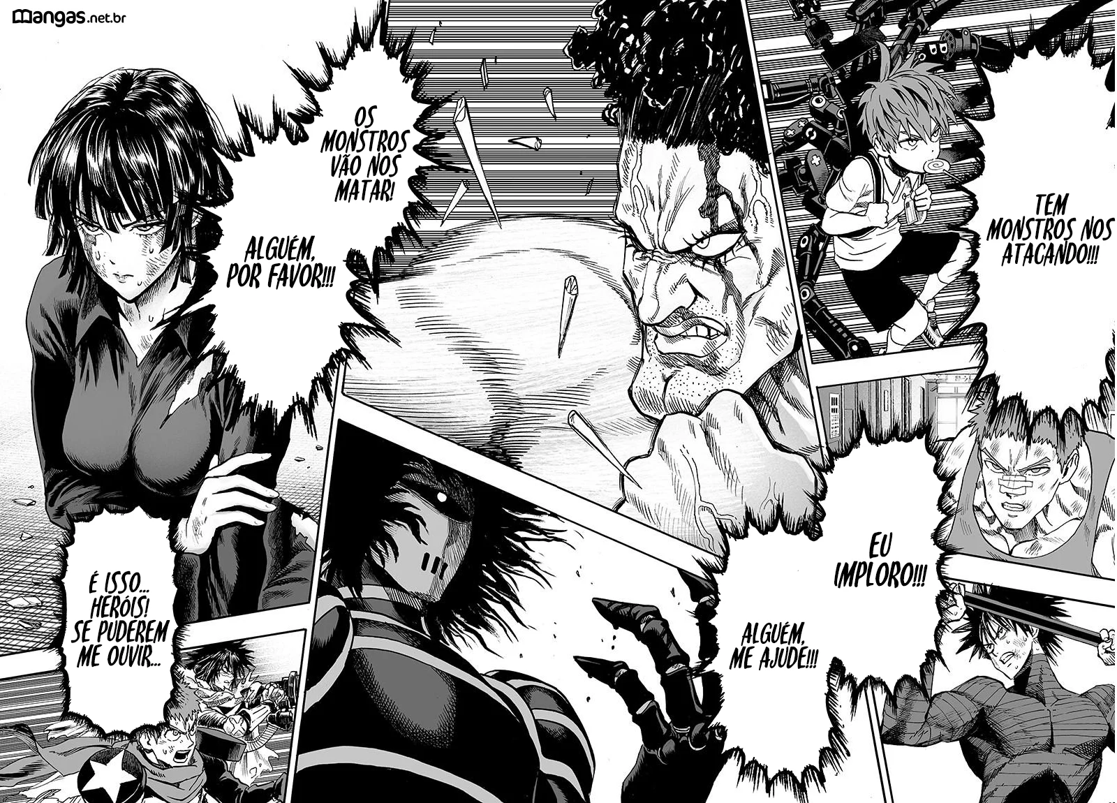 One Punch-Man Capítulo 1 – Um Soco