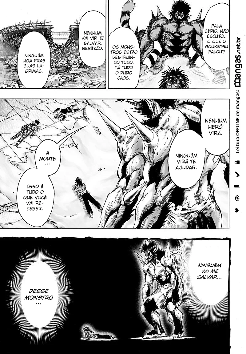 One Punch-Man Capítulo 1 – Um Soco