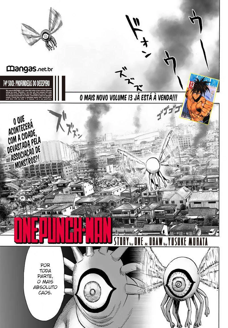One Punch-Man Capítulo 1 – Um Soco