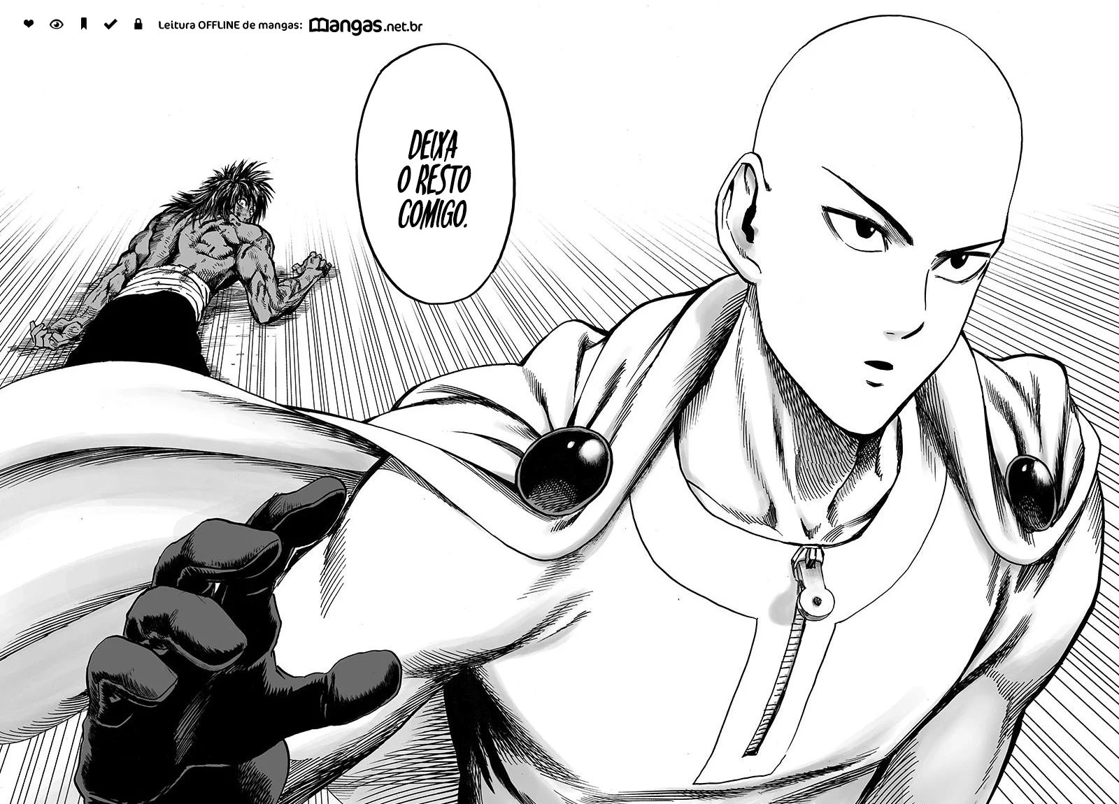 One Punch-Man Capítulo 1 – Um Soco