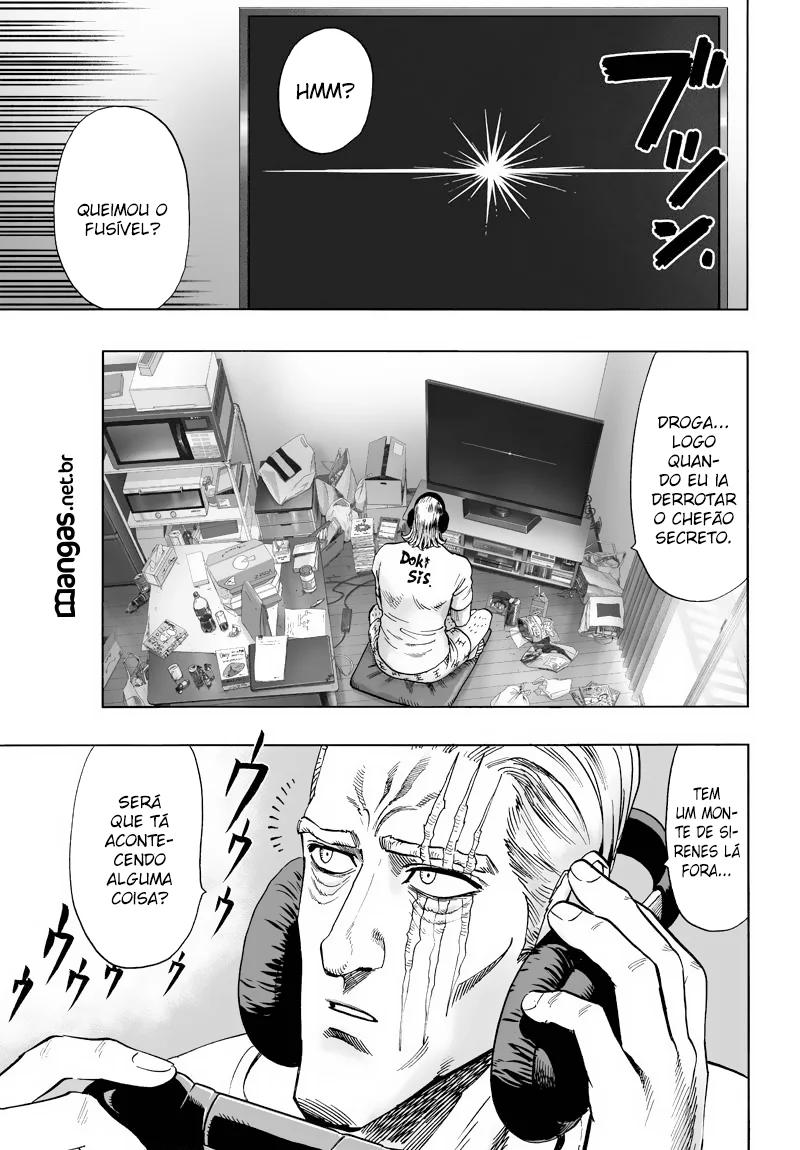 One Punch-Man Capítulo 1 – Um Soco