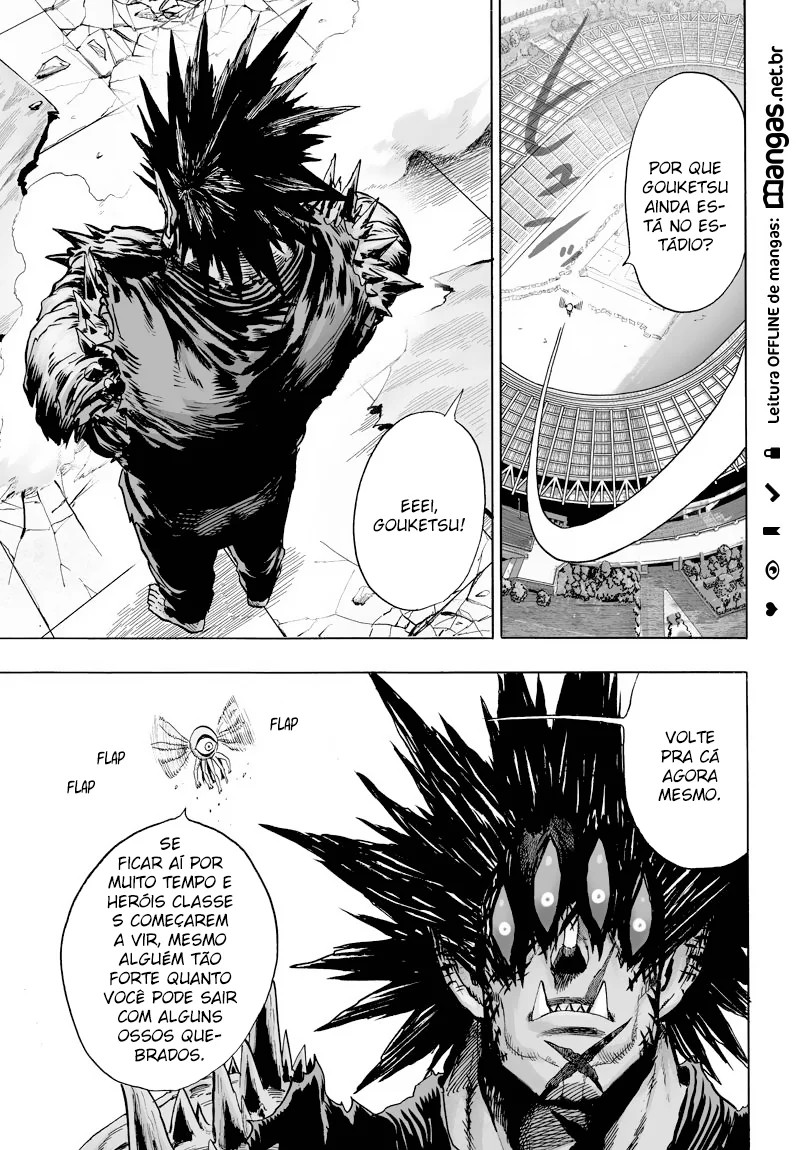One Punch-Man Capítulo 1 – Um Soco