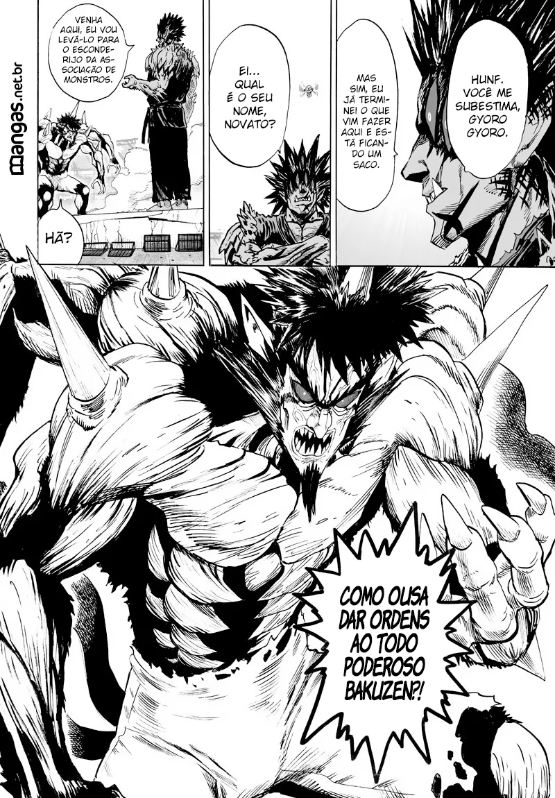 One Punch-Man Capítulo 1 – Um Soco