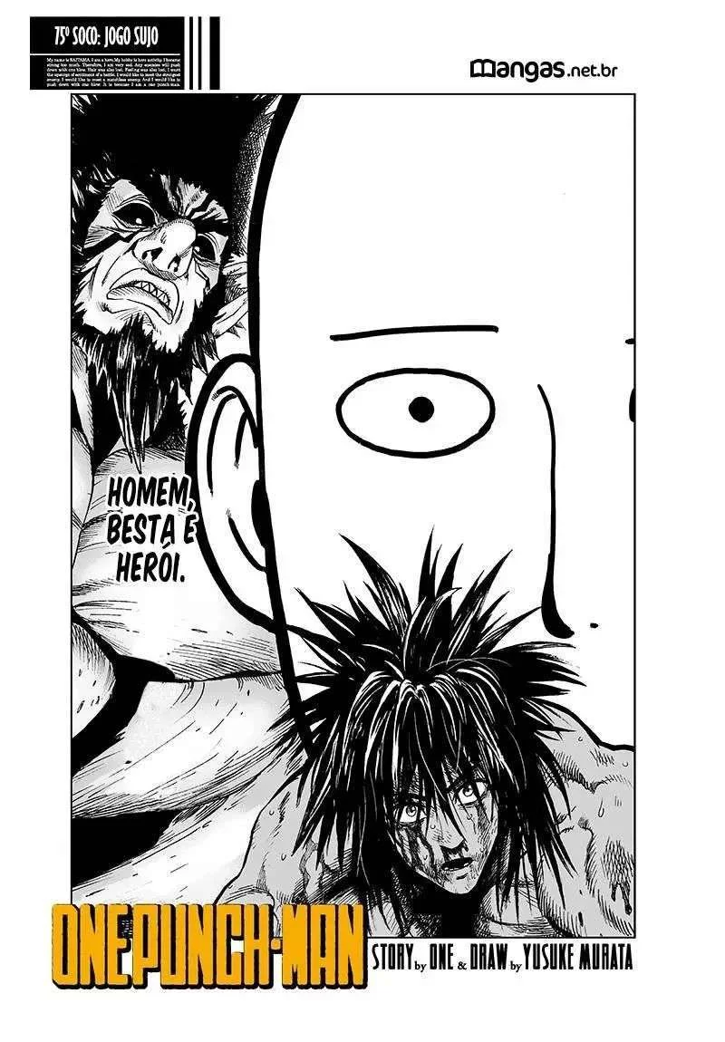 One Punch-Man Capítulo 1 – Um Soco