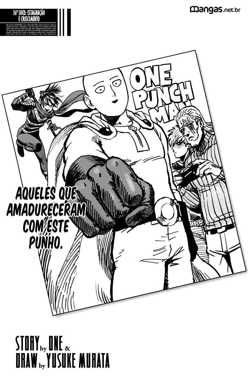 One Punch-Man Capítulo 1 – Um Soco