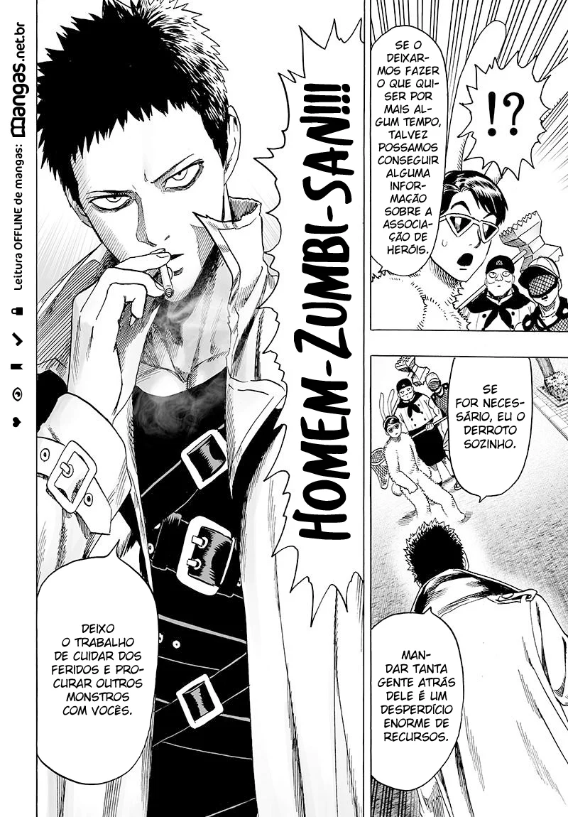 One Punch-Man Capítulo 1 – Um Soco