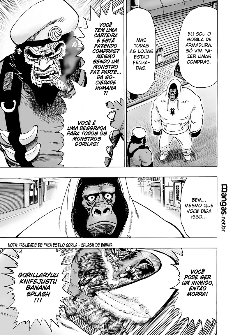 One Punch-Man Capítulo 1 – Um Soco
