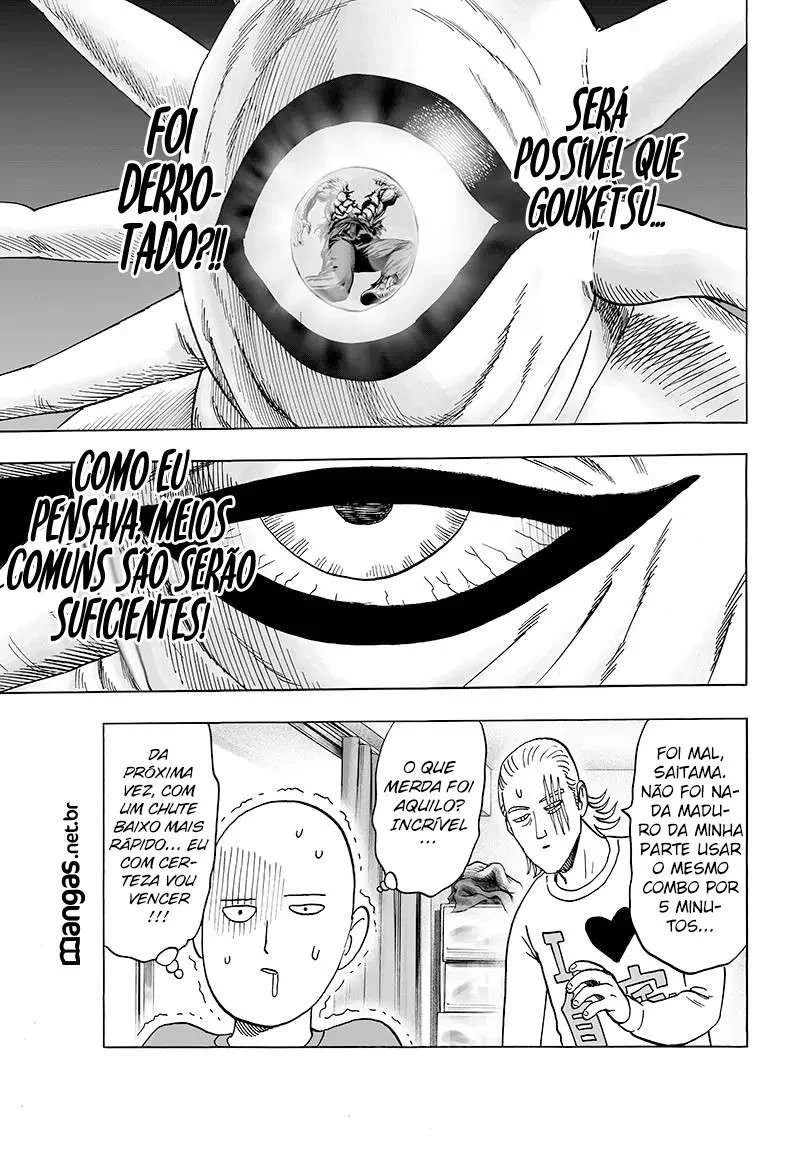 One Punch-Man Capítulo 1 – Um Soco