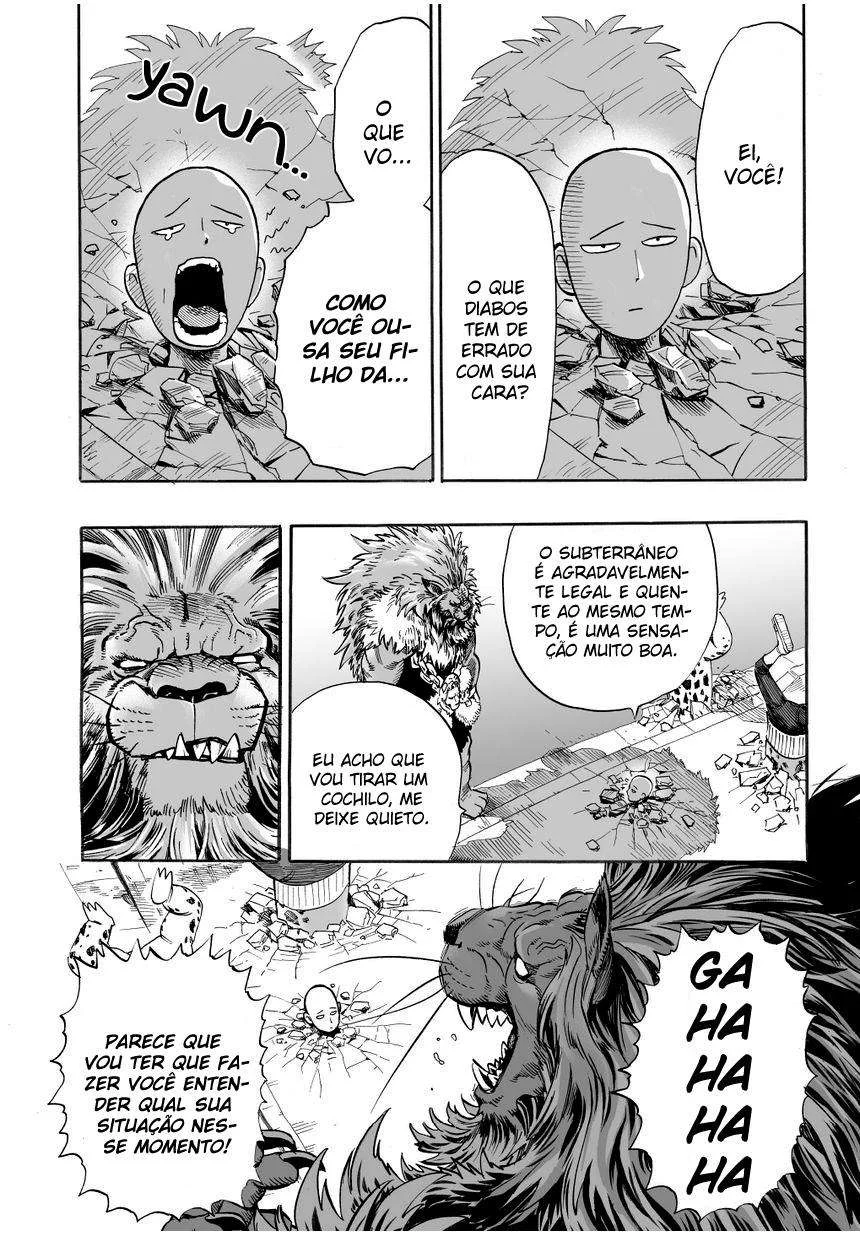 One Punch-Man Capítulo 1 – Um Soco