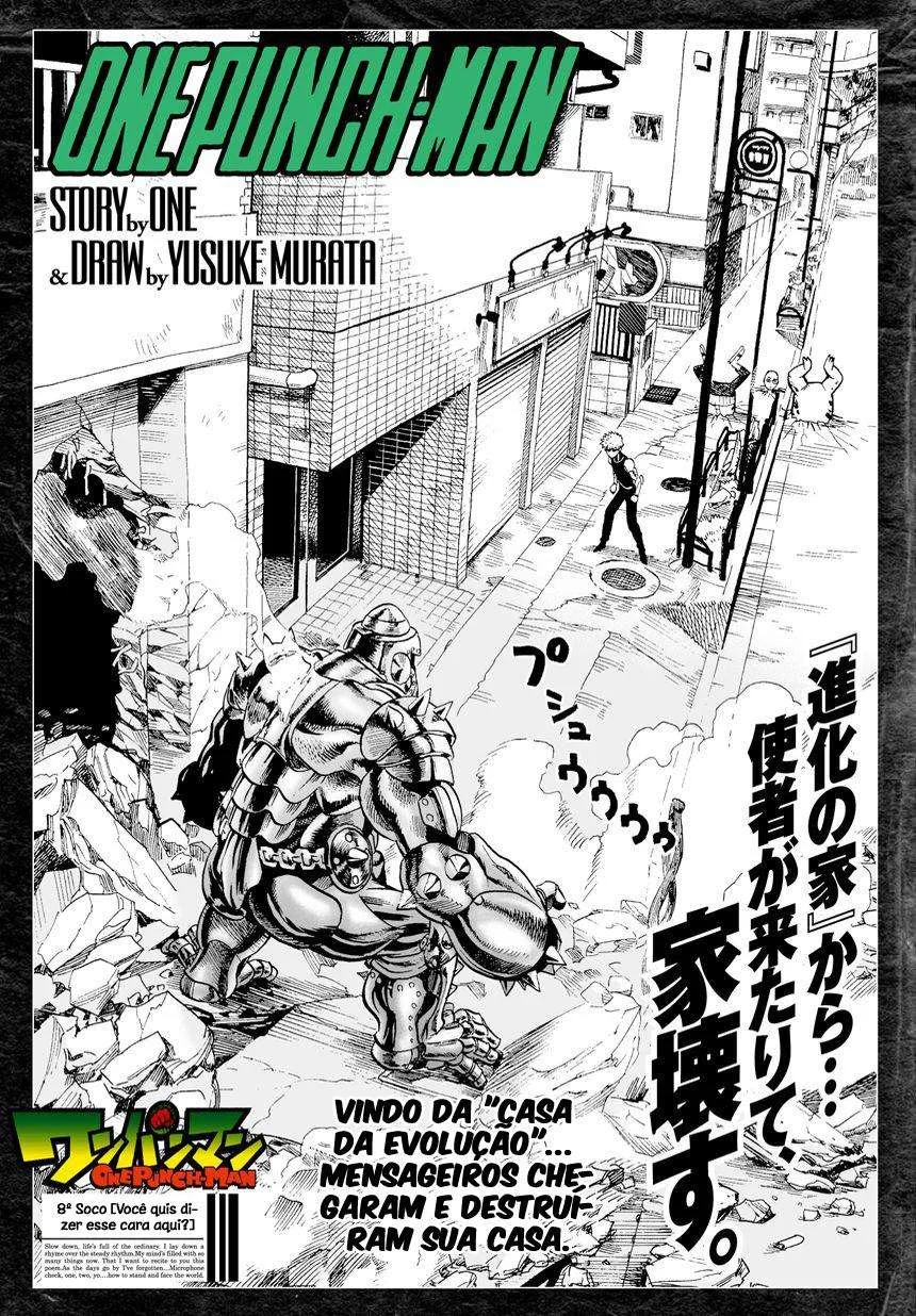One Punch-Man Capítulo 1 – Um Soco