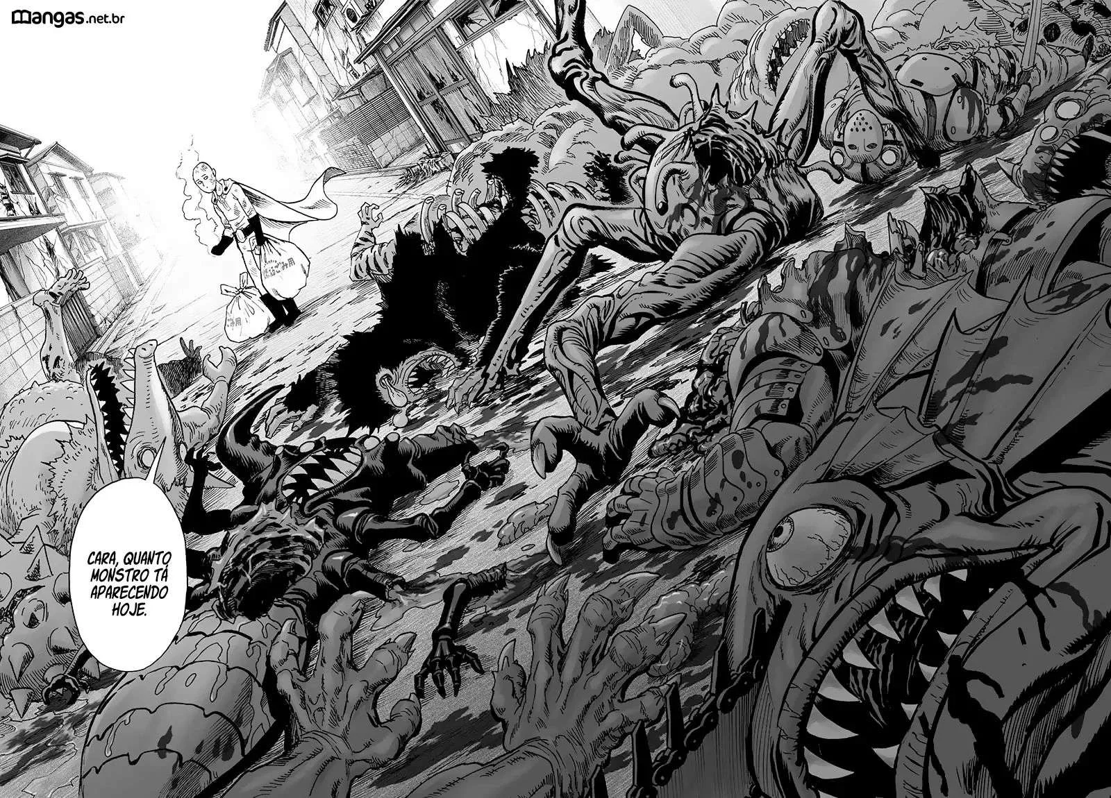 One Punch-Man Capítulo 1 – Um Soco