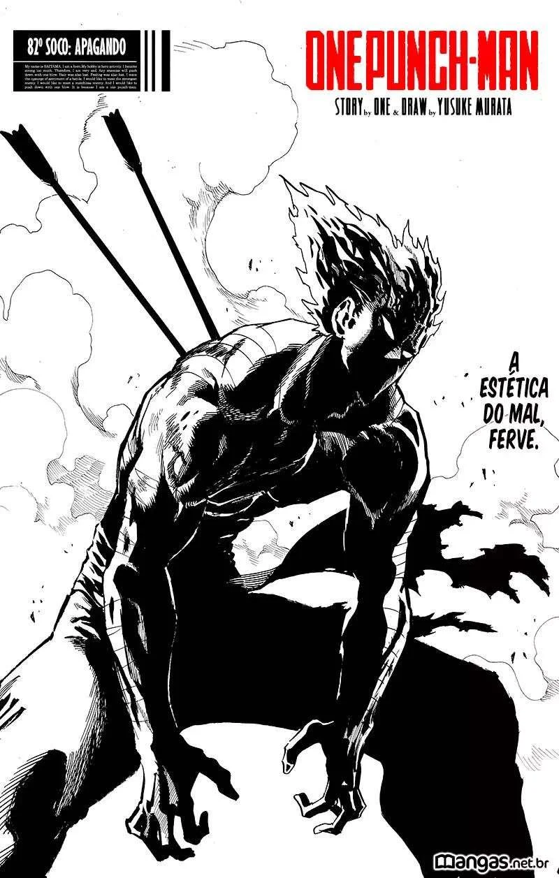One Punch-Man Capítulo 1 – Um Soco