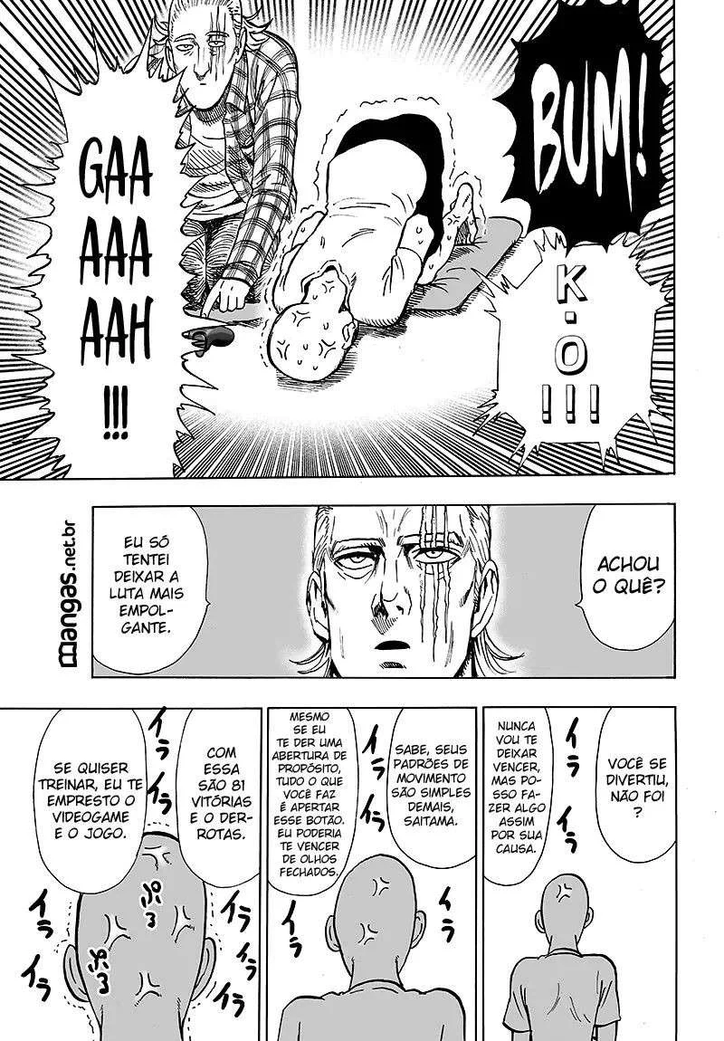 One Punch-Man Capítulo 1 – Um Soco