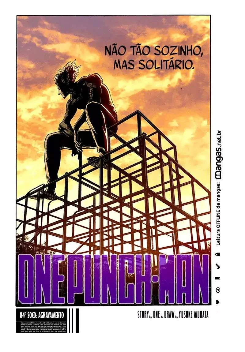 One Punch-Man Capítulo 1 – Um Soco
