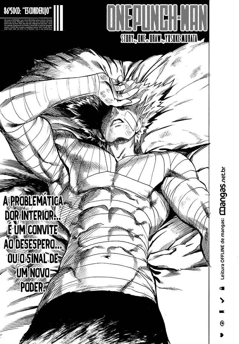 One Punch-Man Capítulo 1 – Um Soco
