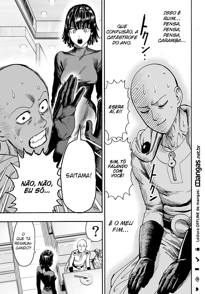 One Punch-Man Capítulo 1 – Um Soco