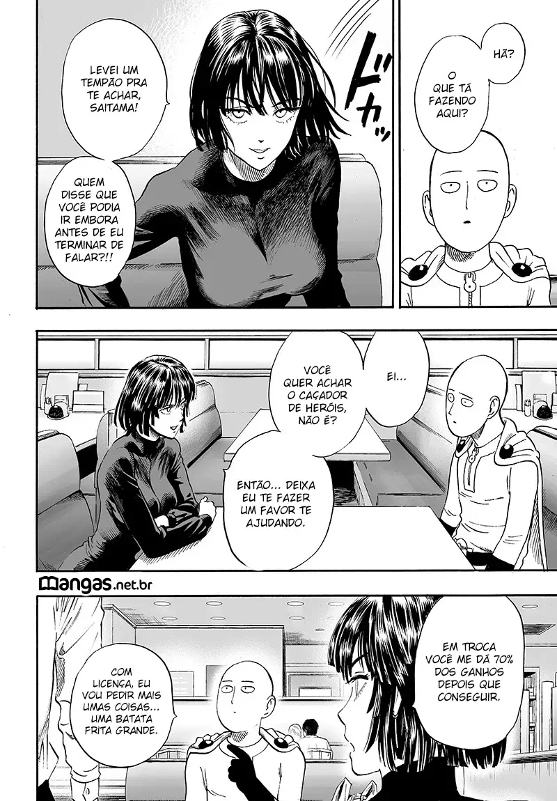 One Punch-Man Capítulo 1 – Um Soco