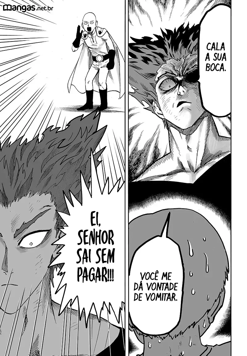 One Punch-Man Capítulo 1 – Um Soco