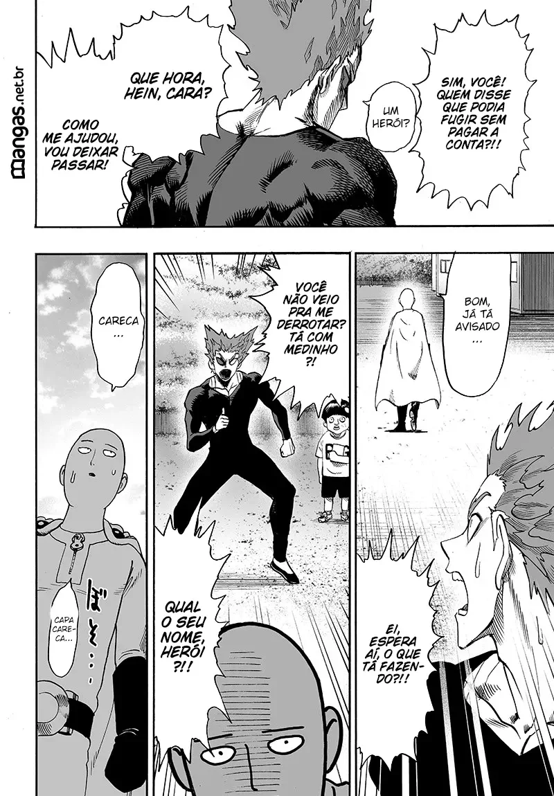 One Punch-Man Capítulo 1 – Um Soco