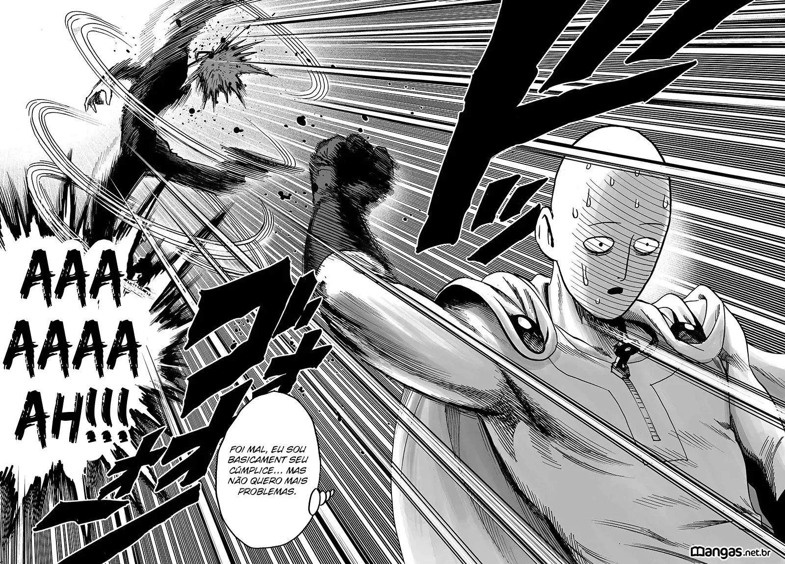 One Punch-Man Capítulo 1 – Um Soco