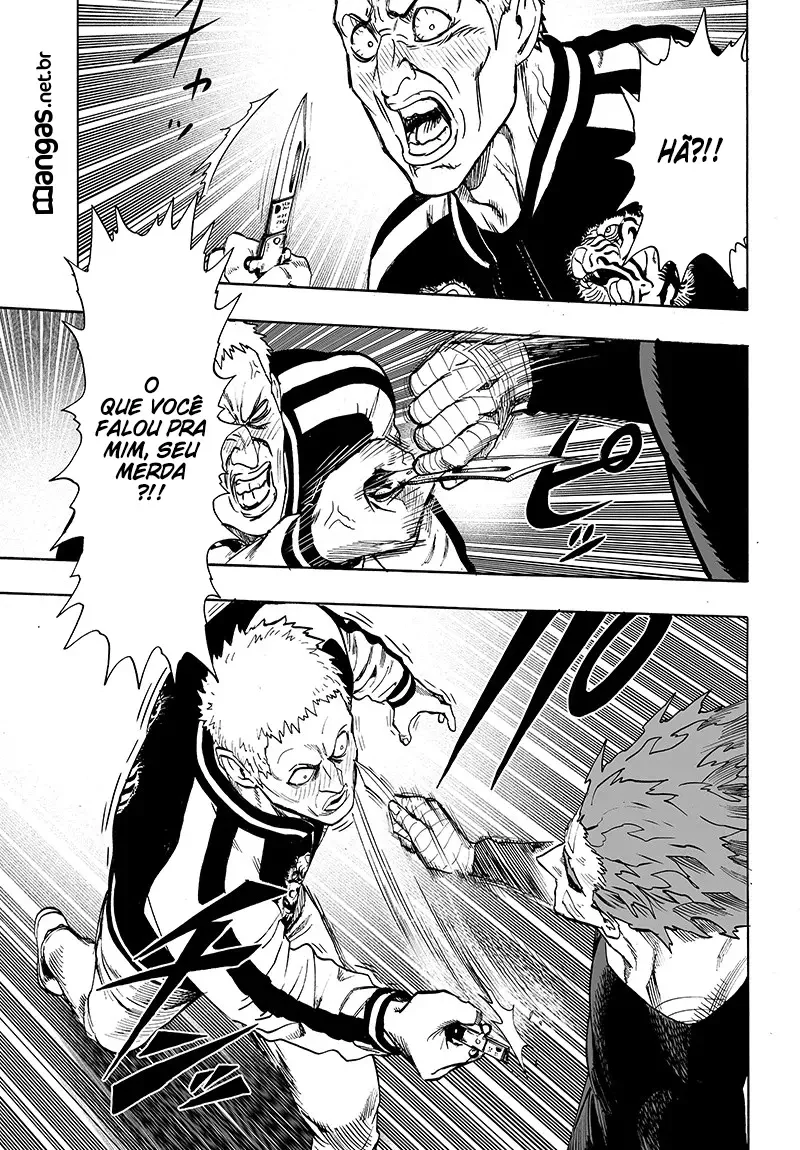One Punch-Man Capítulo 1 – Um Soco