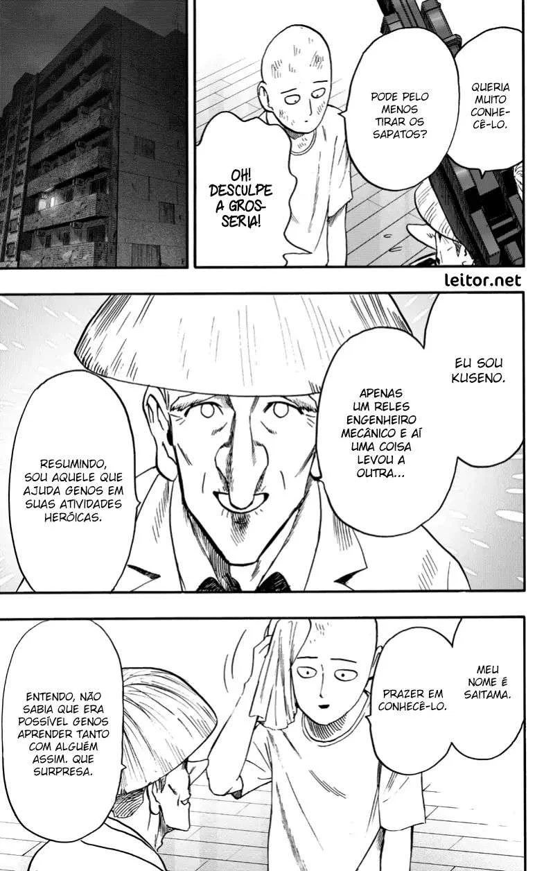 One Punch-Man Capítulo 1 – Um Soco