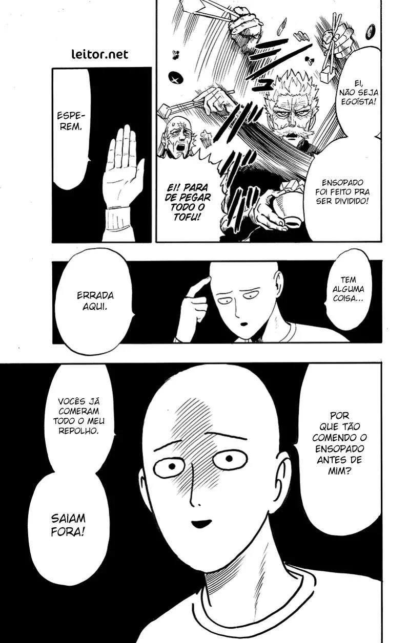 One Punch-Man Capítulo 1 – Um Soco