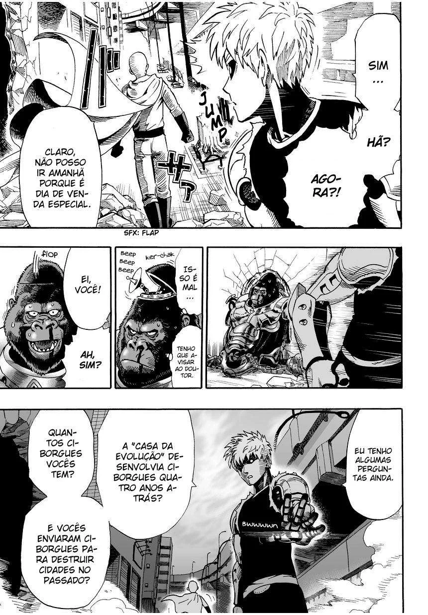 One Punch-Man Capítulo 1 – Um Soco