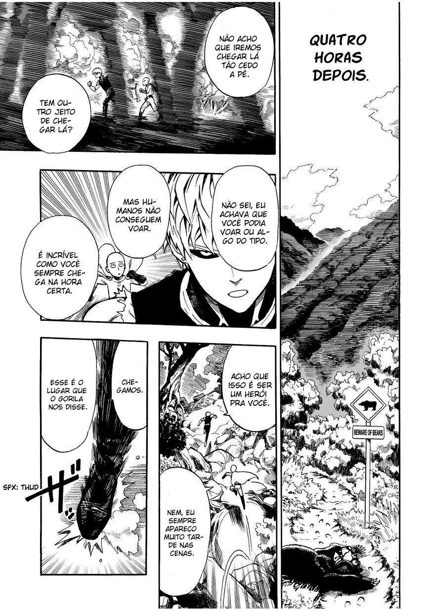 One Punch-Man Capítulo 1 – Um Soco