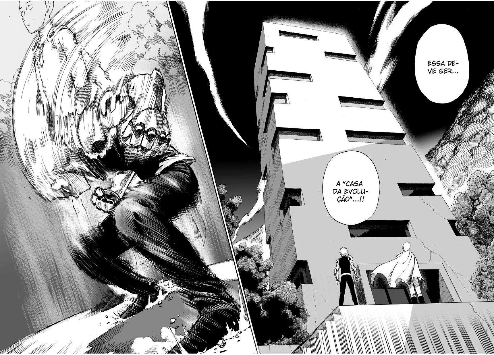 One Punch-Man Capítulo 1 – Um Soco